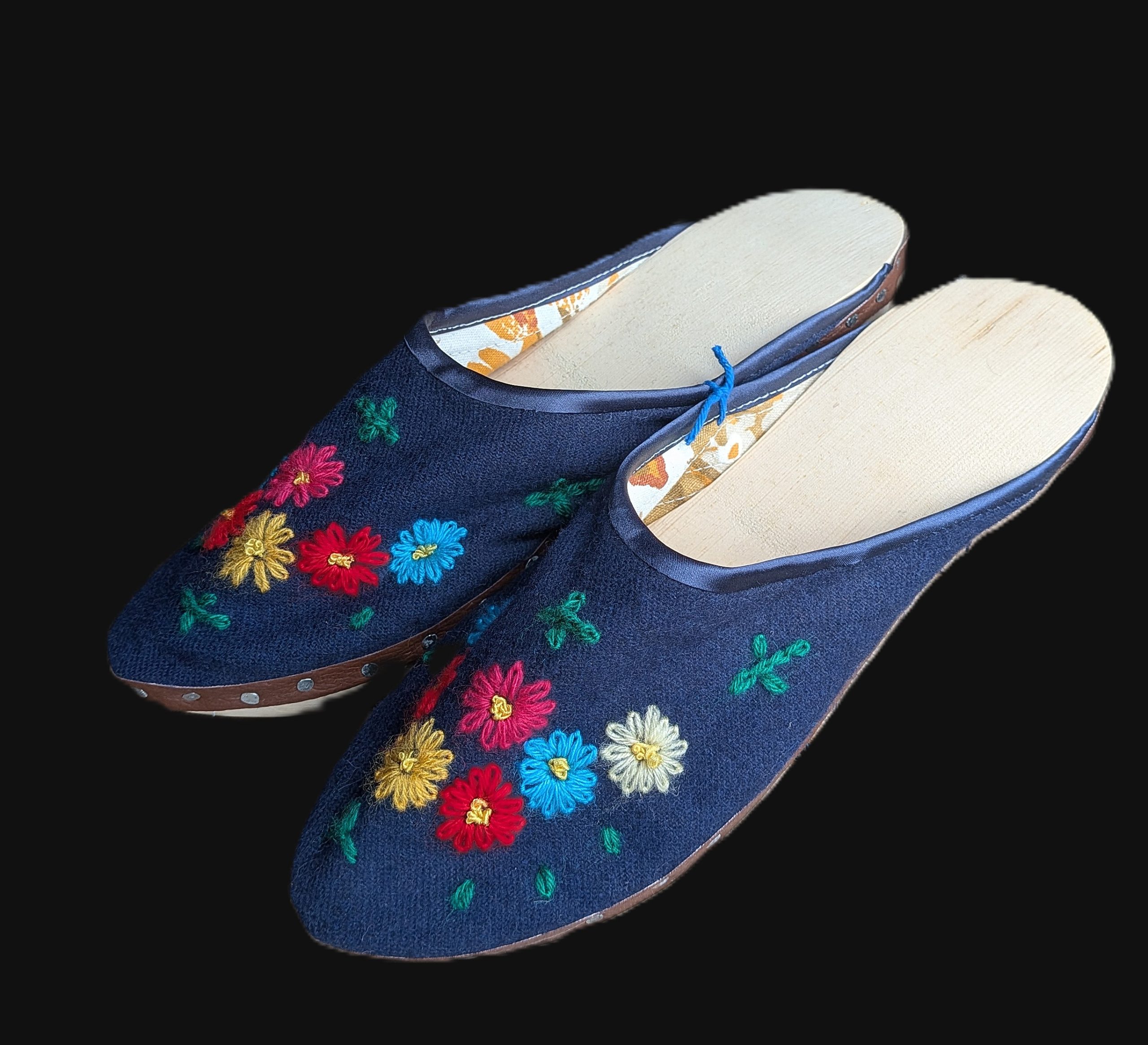 Galochas de folclore azul nº 40