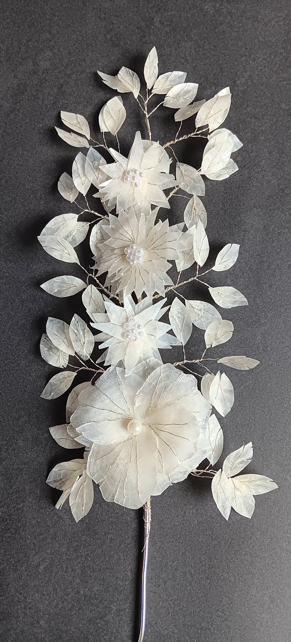 Palmito c/flor em escama