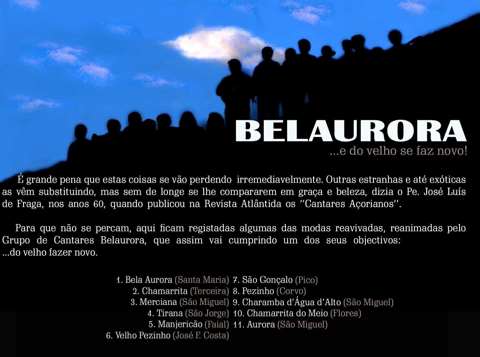 E do Velho se faz Novo