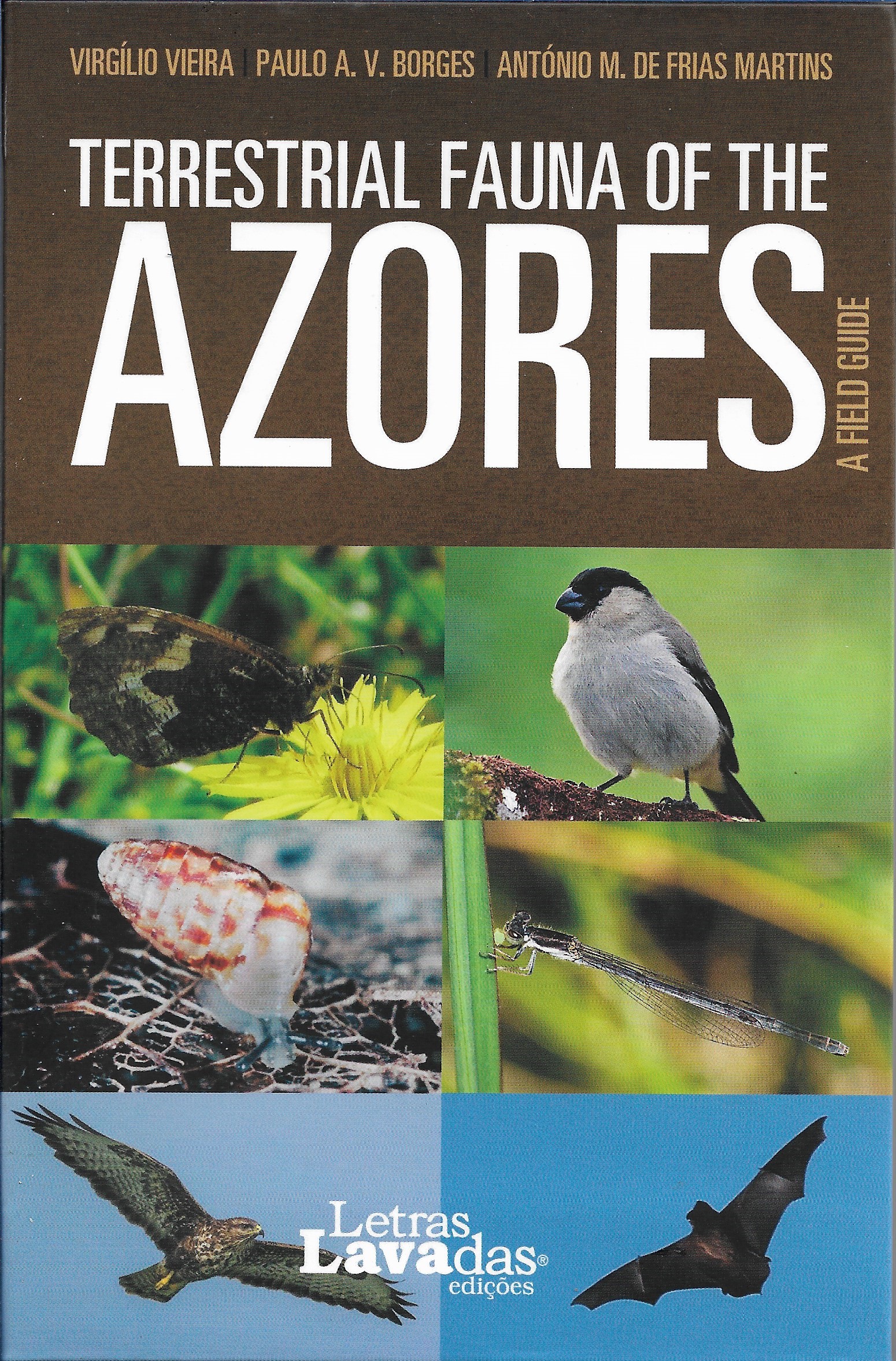 Livro/guia, Terrestrial fauna of the Azores